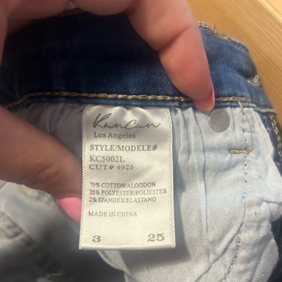 KANCAN brand size 25 super high rise super skinny jeans style# KC5002 - Picture 8 of 9